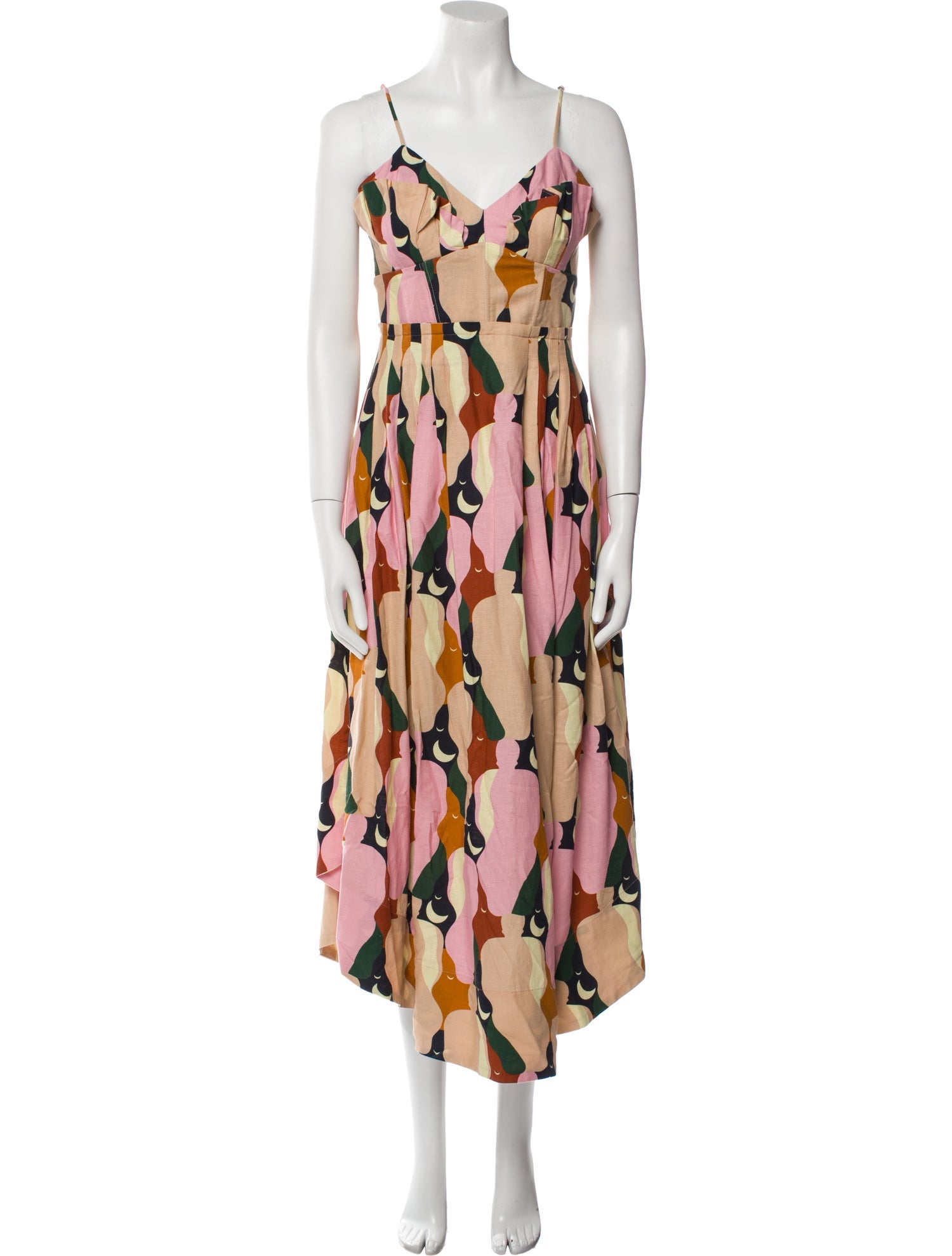 Farm Rio Linen Printed Jumpsuit