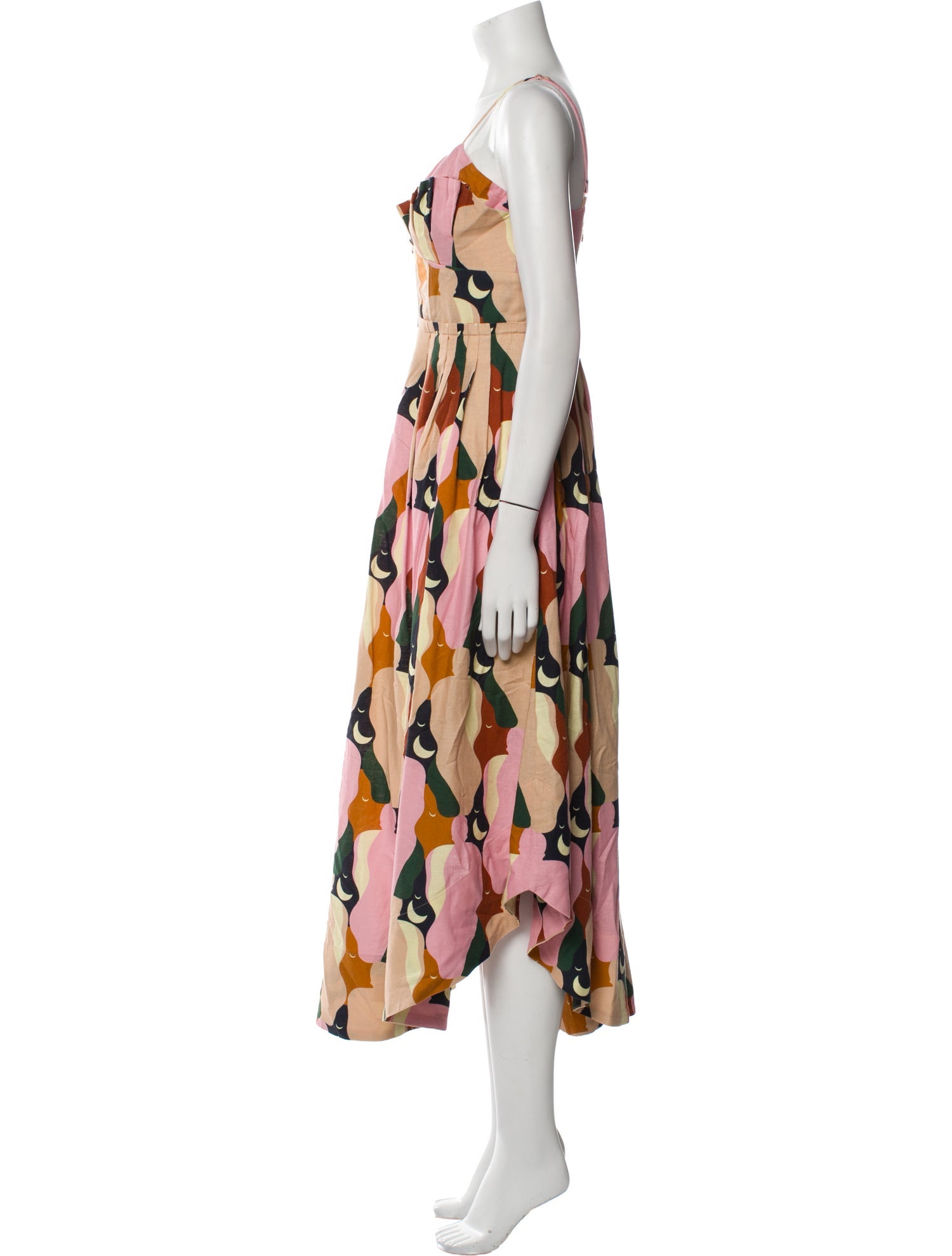 Farm Rio Linen Printed Jumpsuit