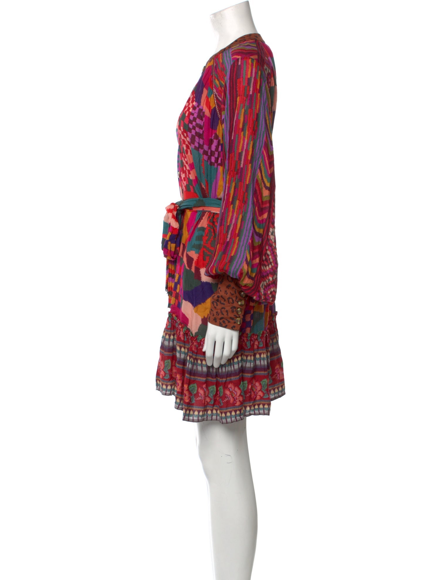 Farm Rio Printed Mini Dress
