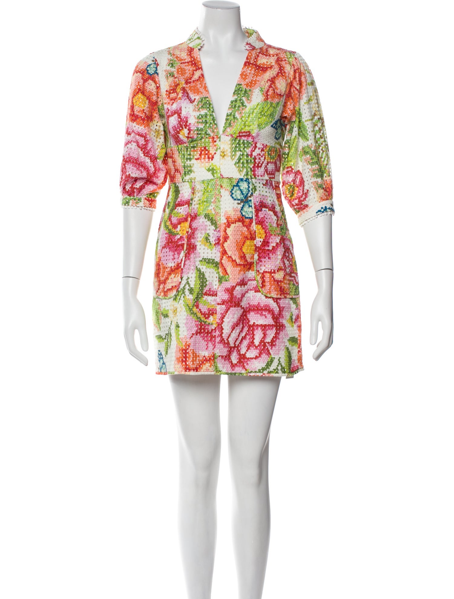 Farm Rio Printed Mini Dress