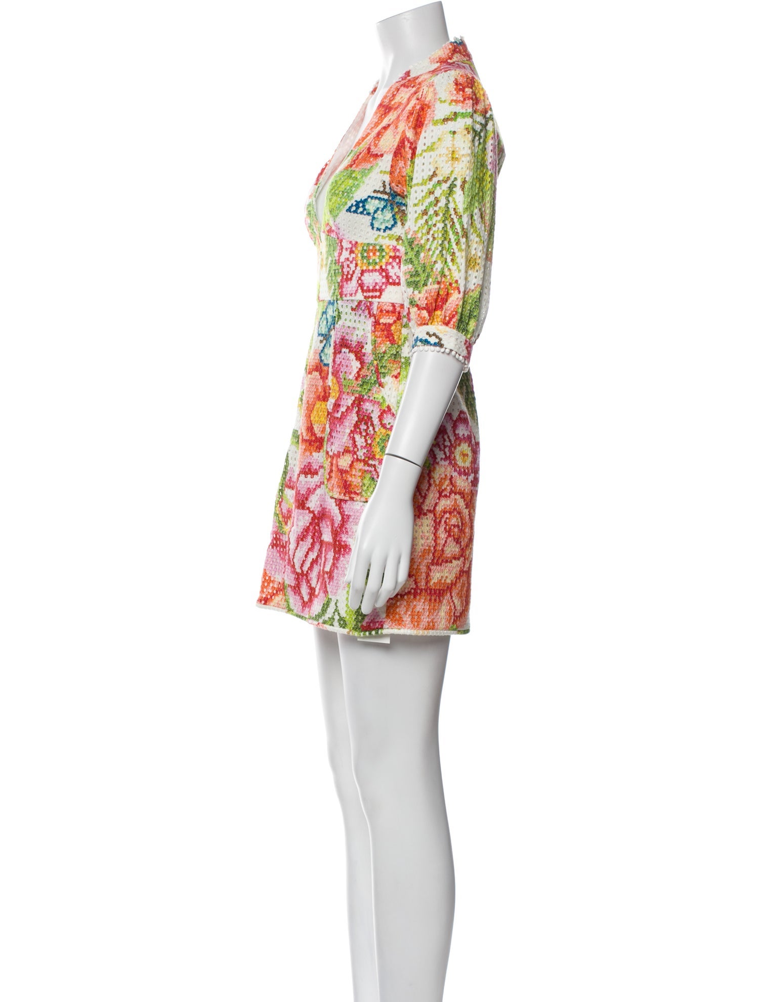 Farm Rio Printed Mini Dress