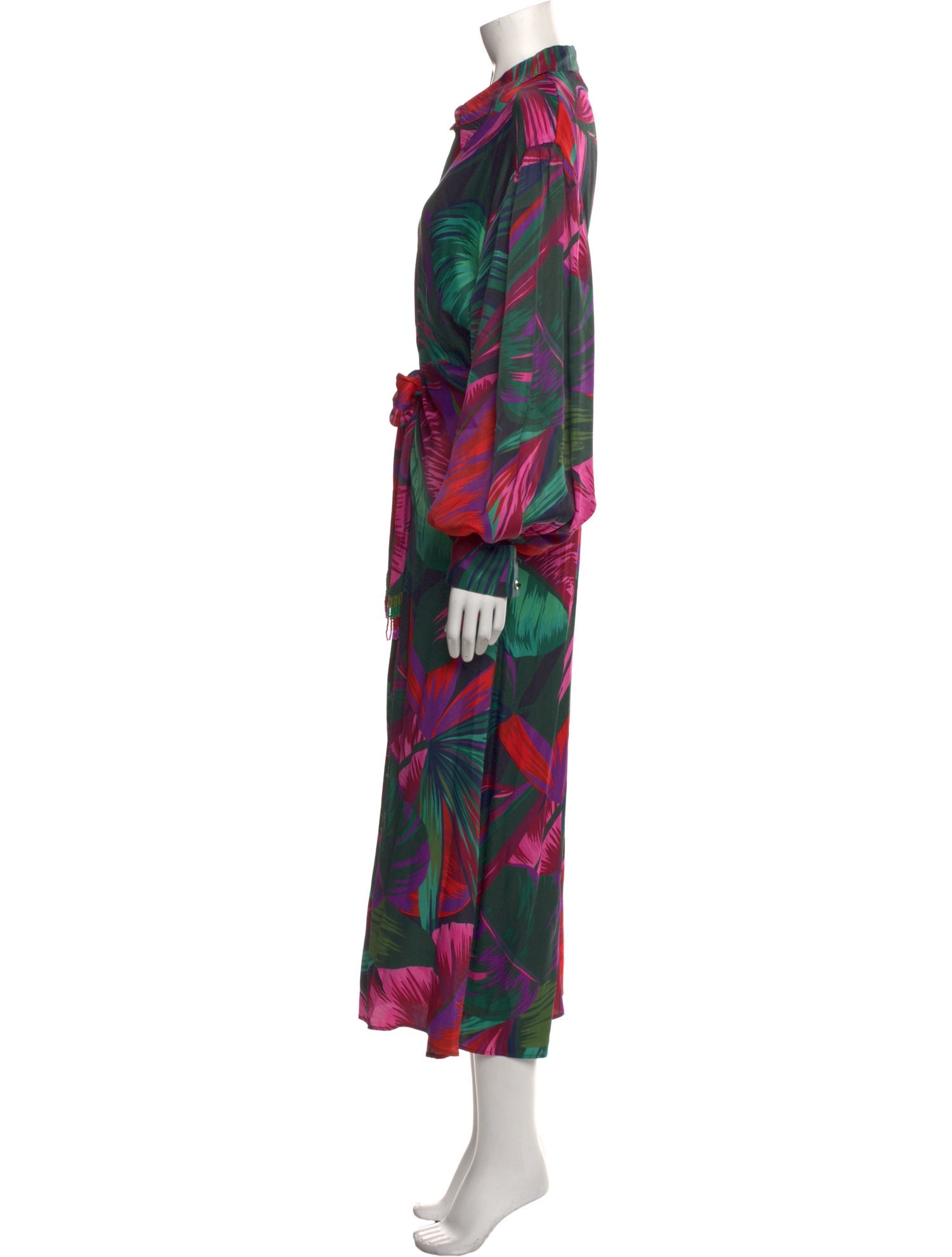 Farm Rio Printed Long Dress