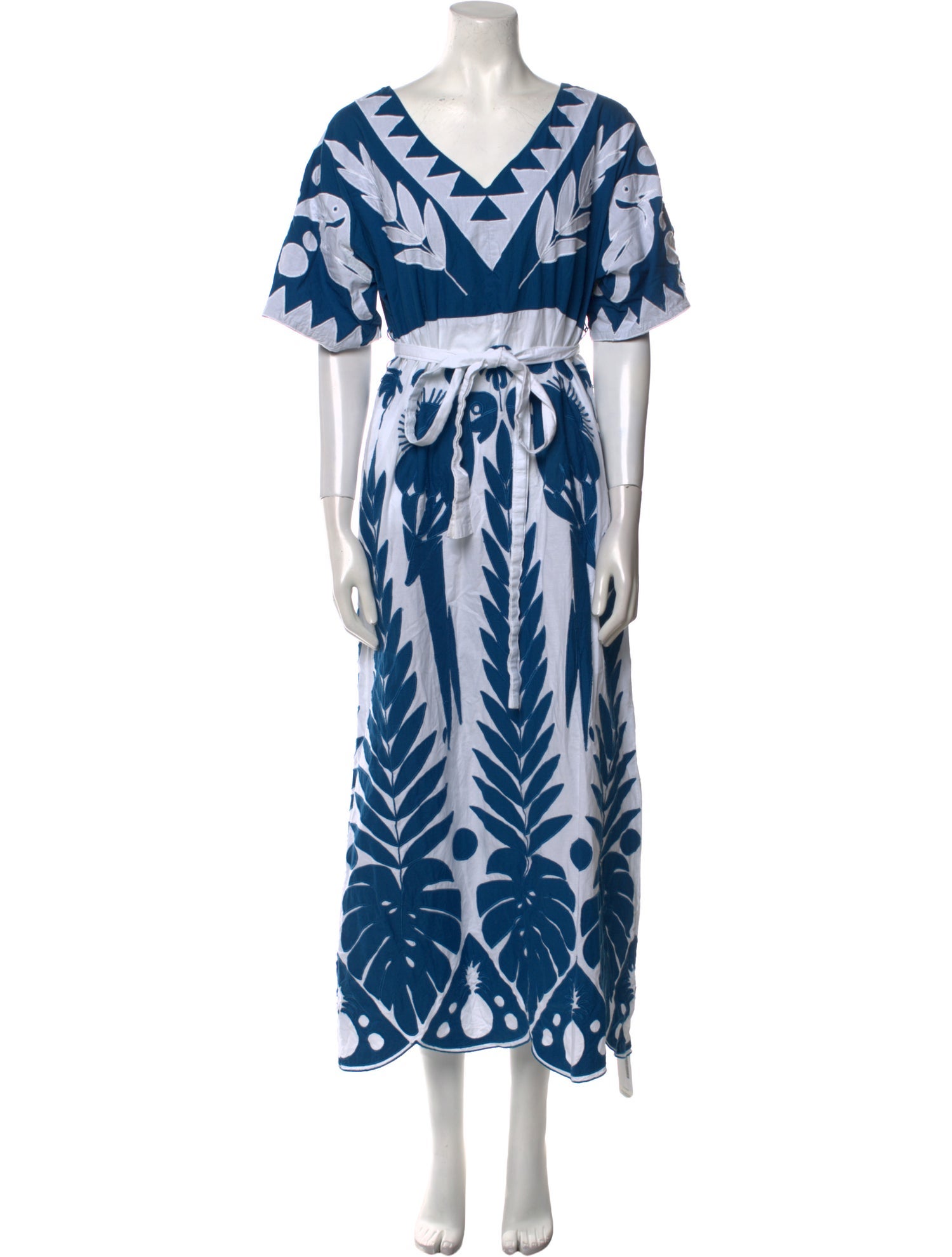 Farm Rio Printed Long Dress