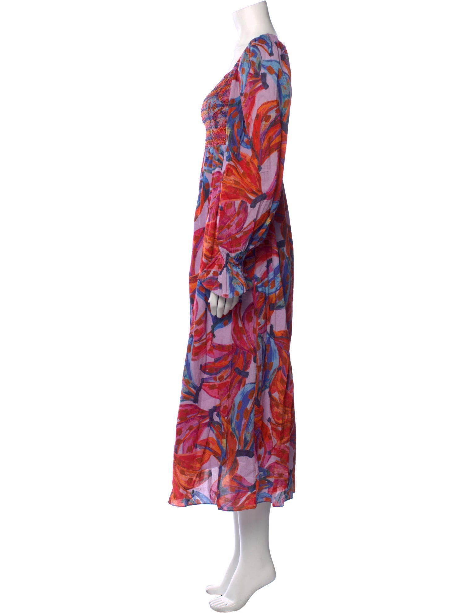 Farm Rio Printed Long Dress