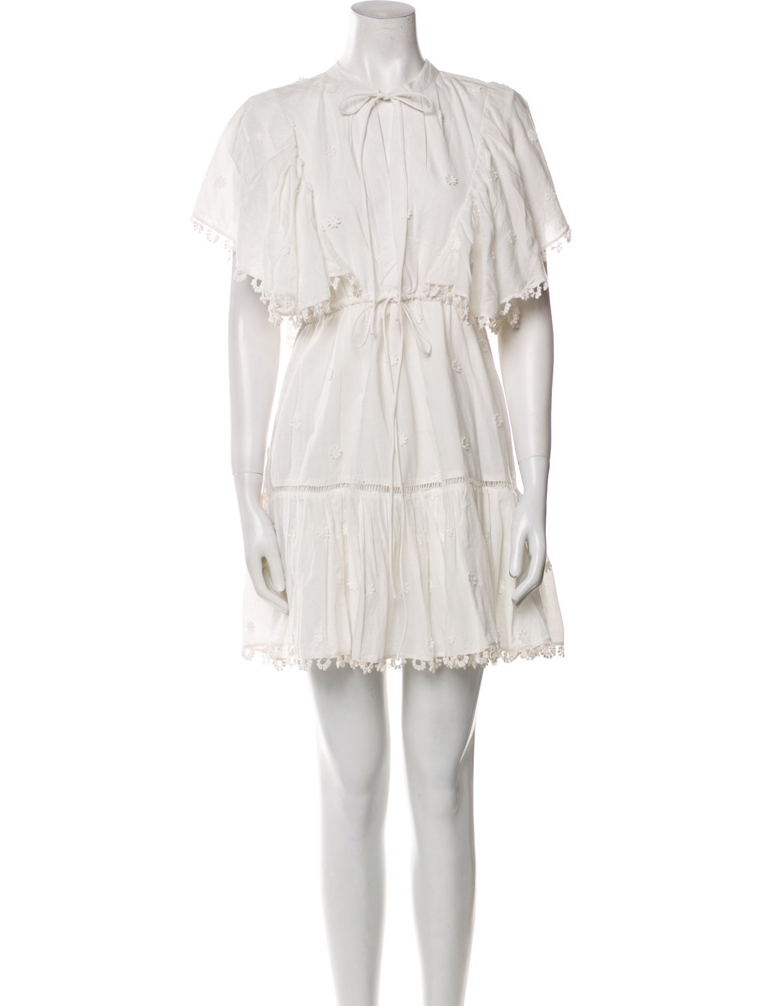 Farm Rio Crew Neck Mini Dress