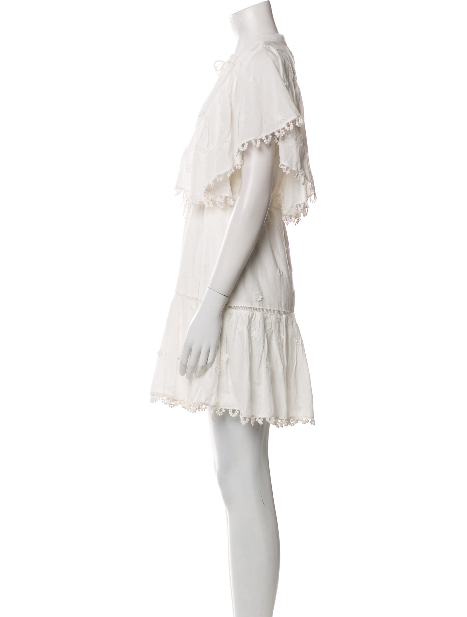 Farm Rio Crew Neck Mini Dress