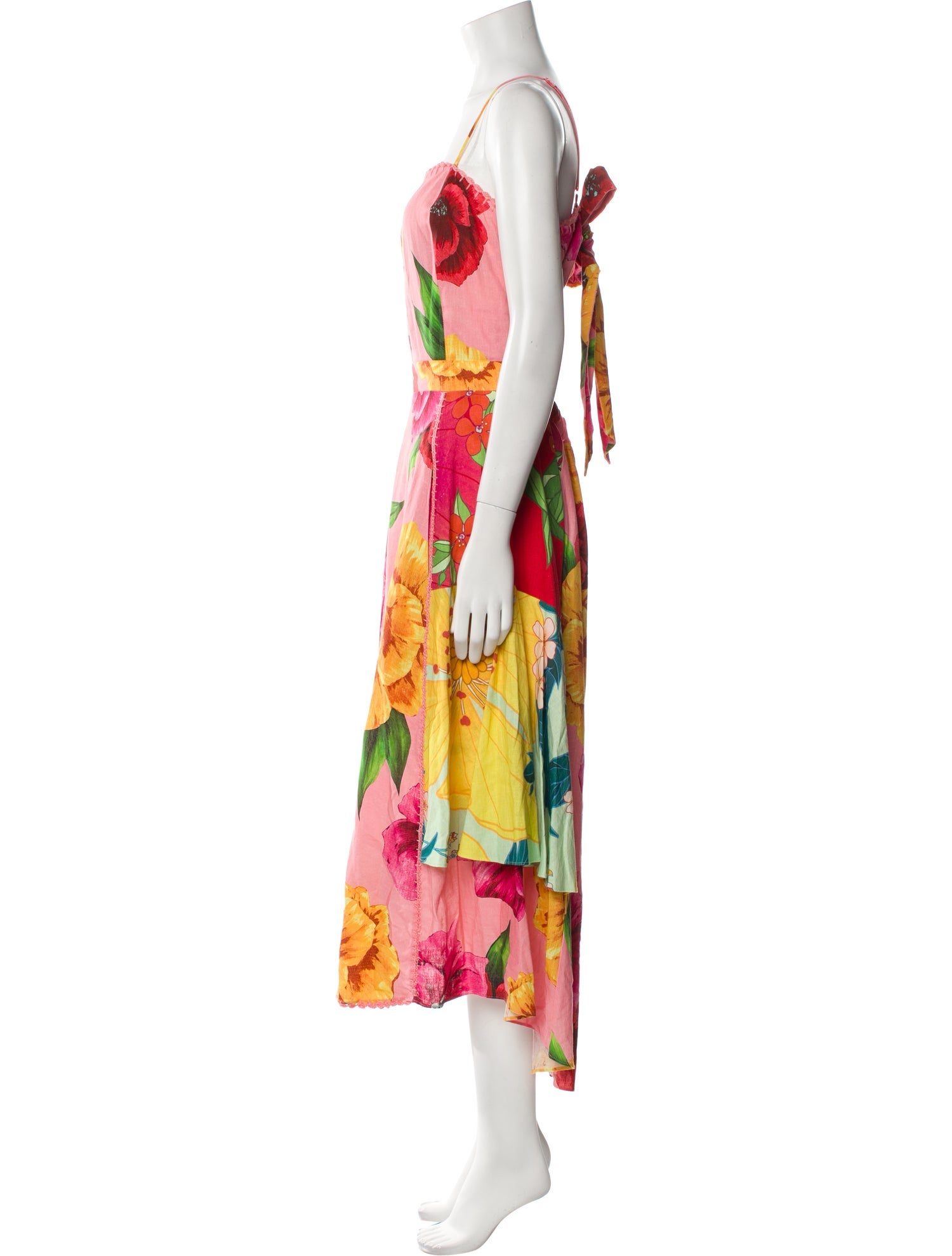 Farm Rio Linen Long Dress