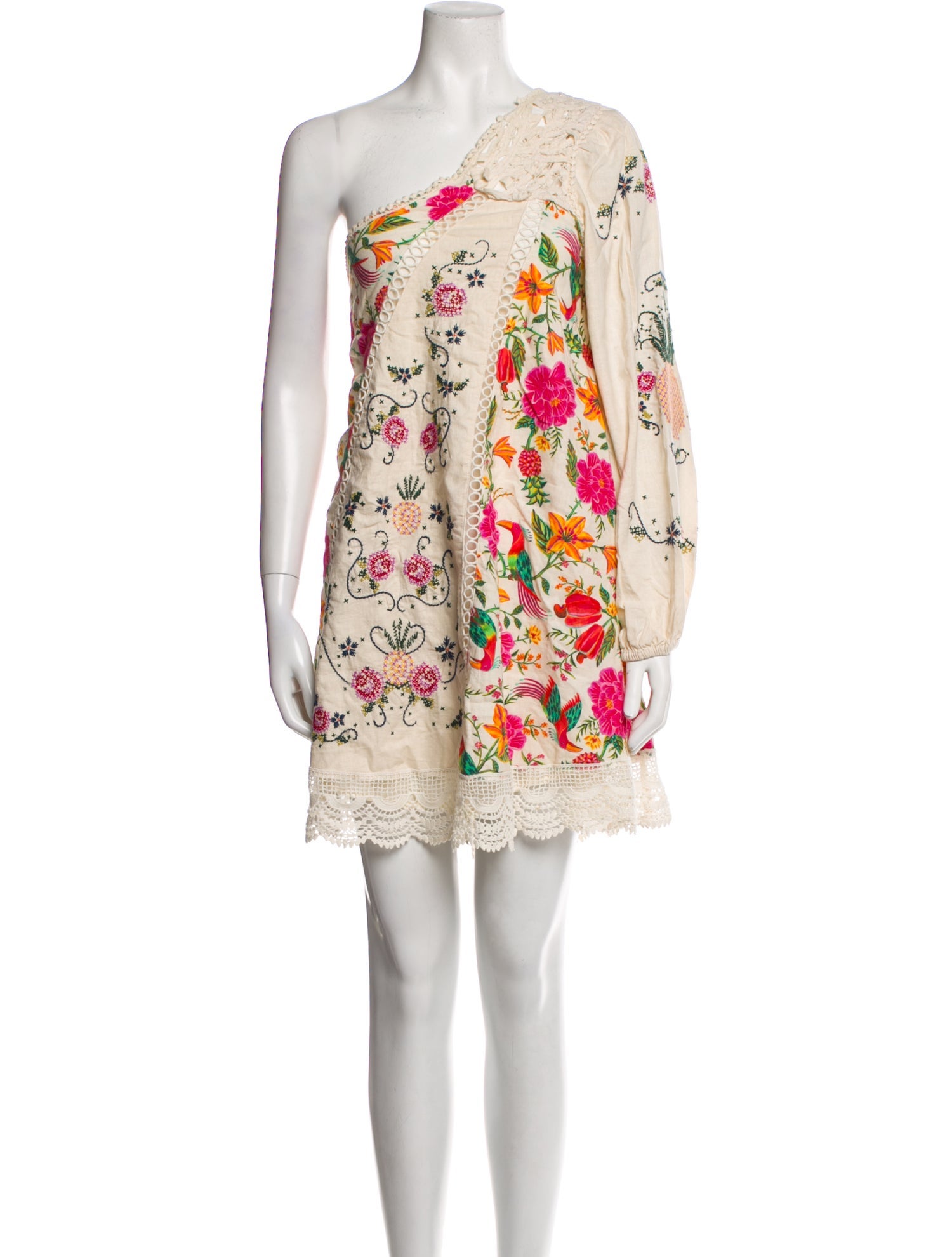 Farm Rio Linen Mini Dress