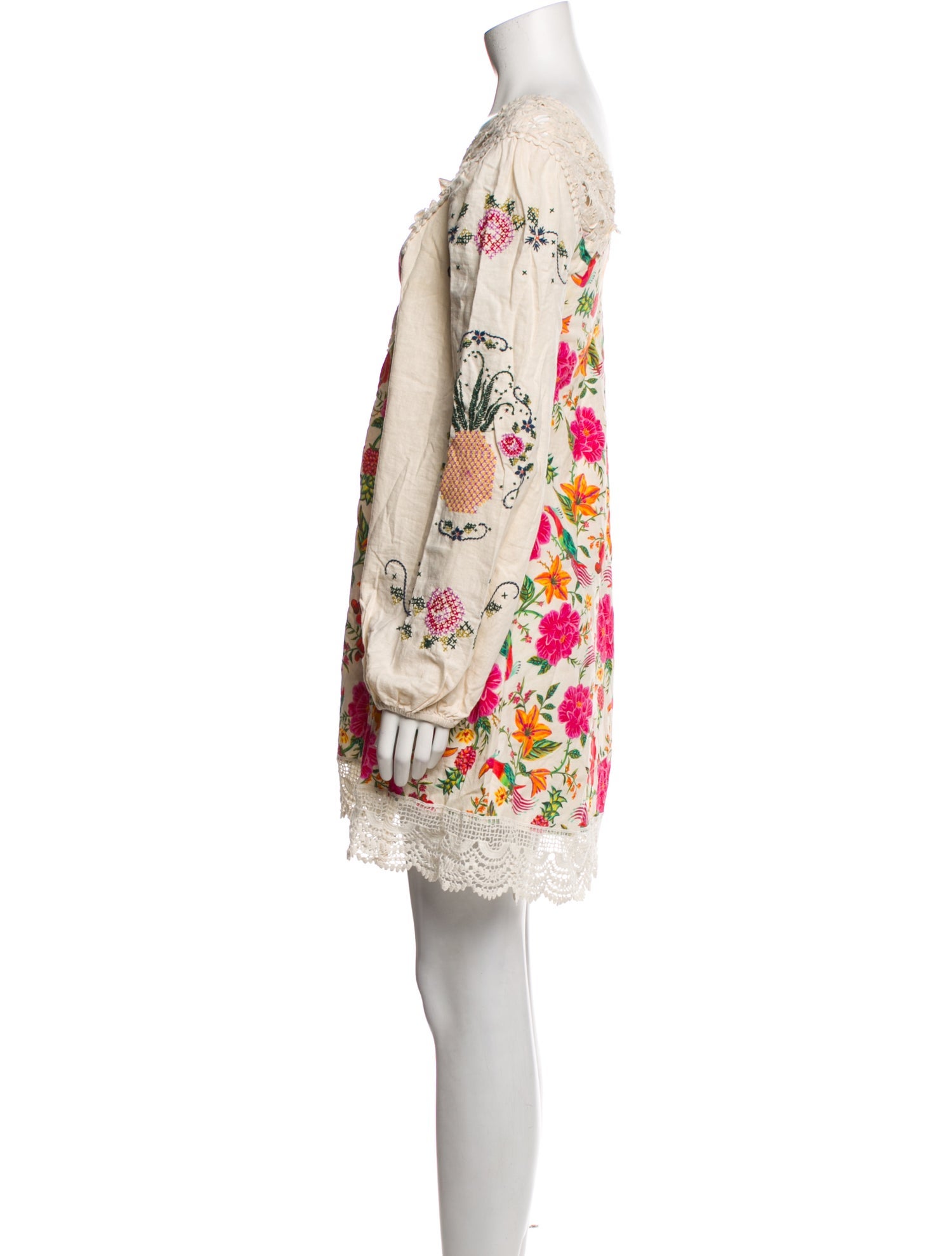 Farm Rio Linen Mini Dress