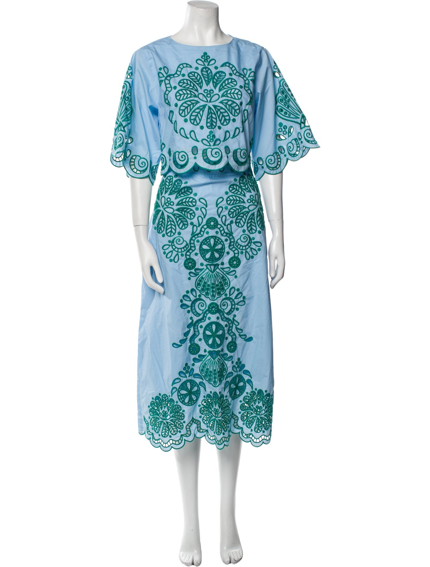 Farm Rio Floral Print Skirt Set