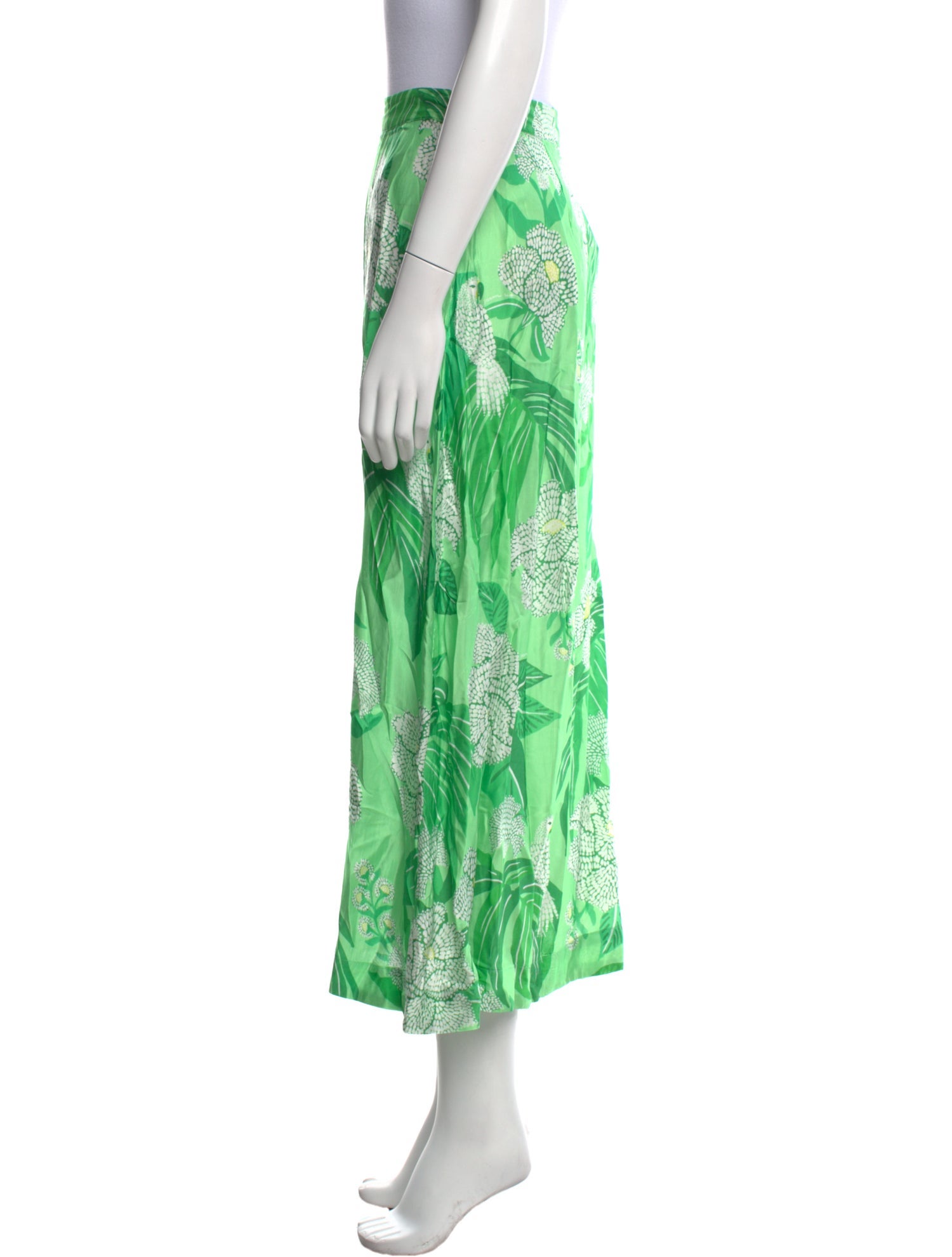 Farm Rio Printed Midi Length Skirt w/ Tags