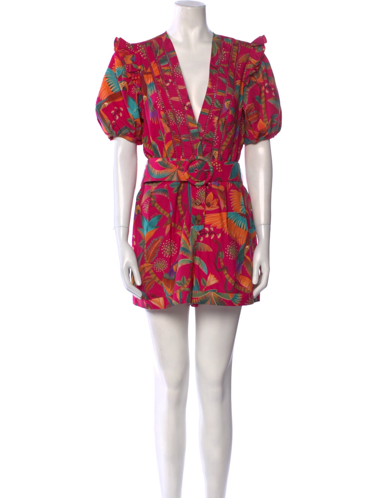 Farm Rio Printed Mini Dress