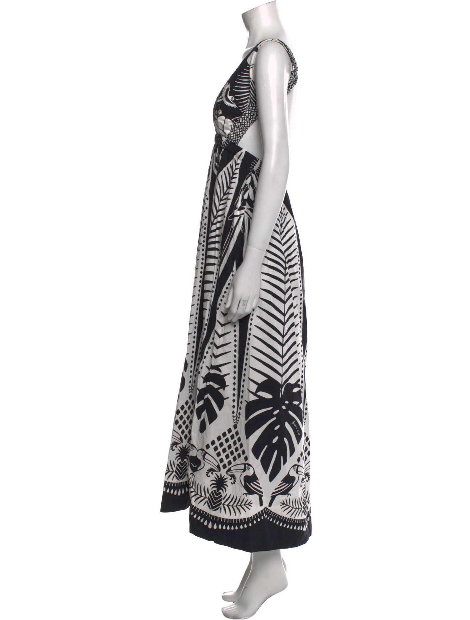 Farm Rio Printed Long Dress