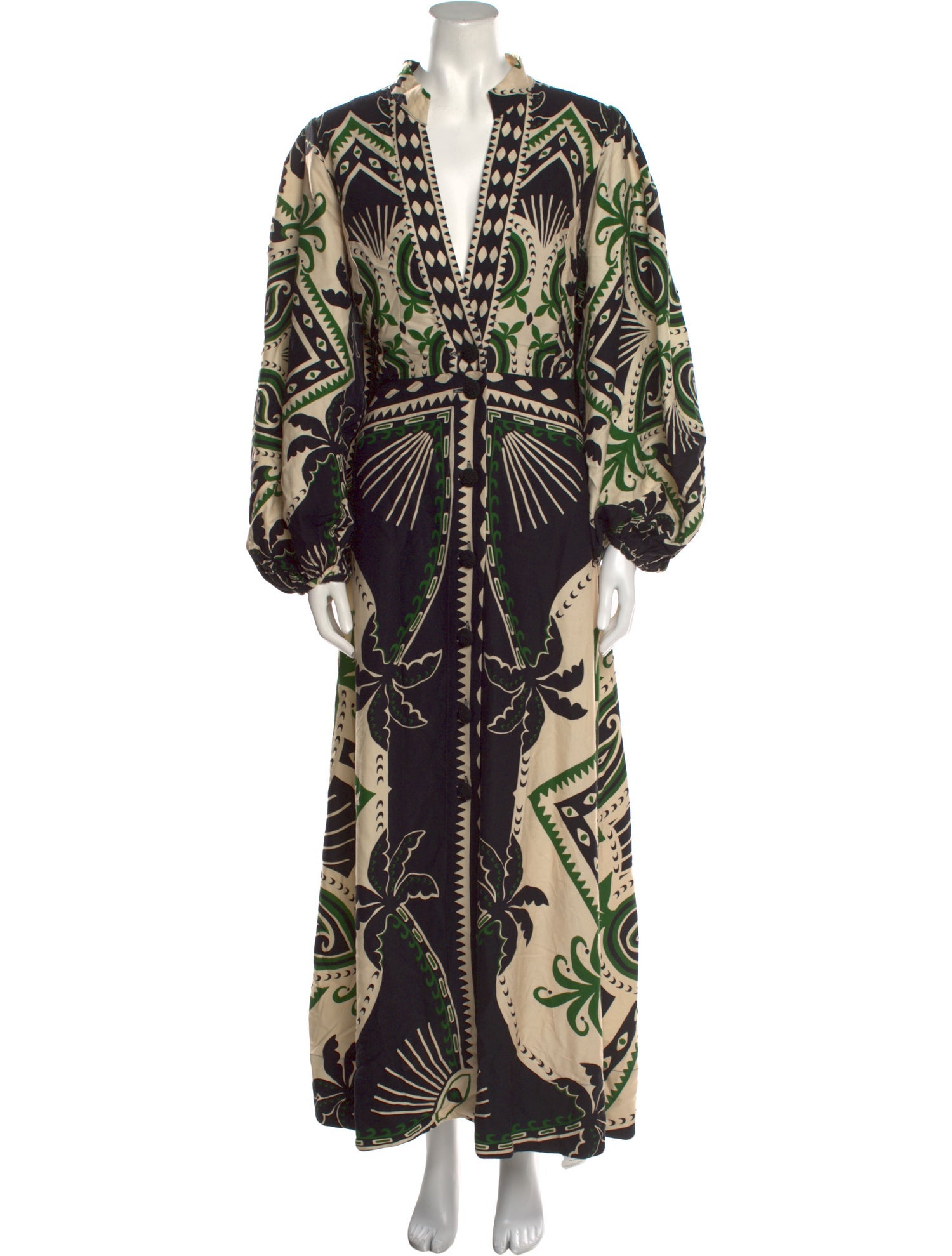 Farm Rio Printed Long Dress