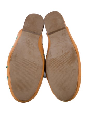 Farm Rio Leather Patterned Mules