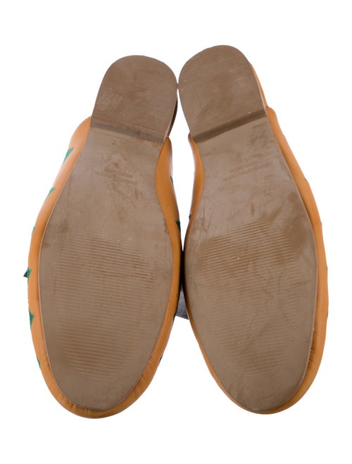 Farm Rio Leather Patterned Mules