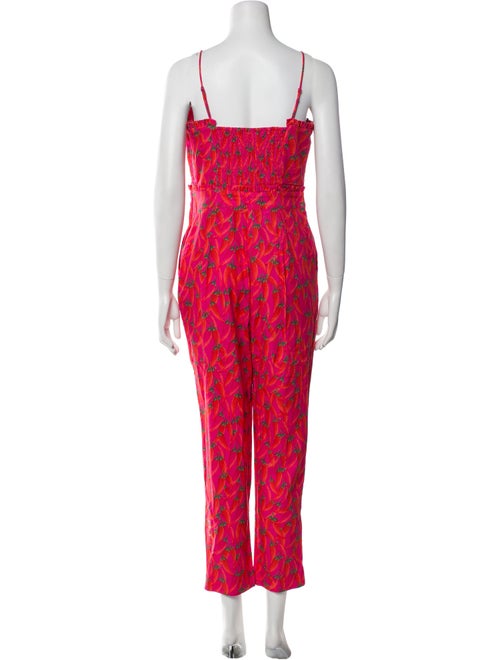 Farm Rio Linen Printed Jumpsuit