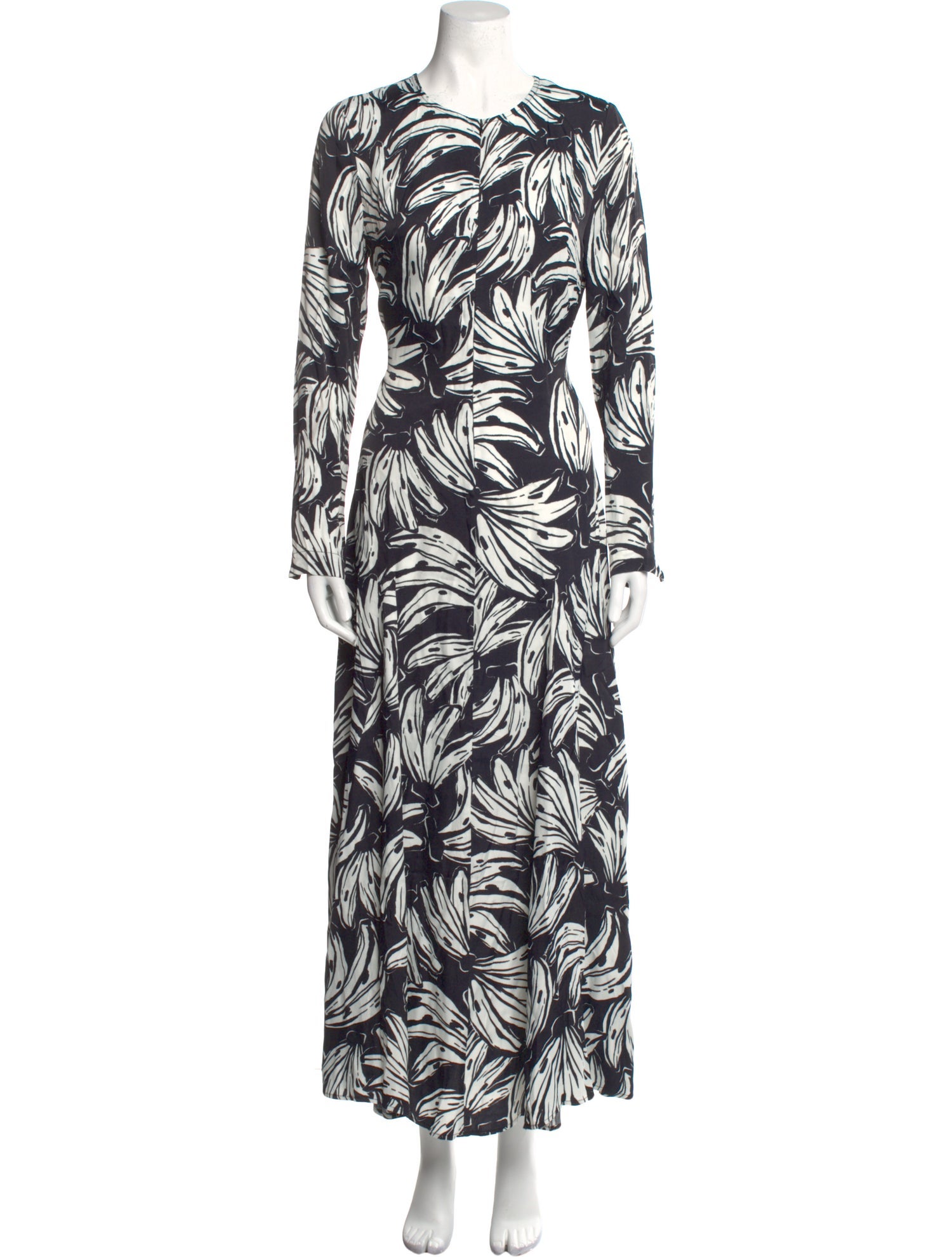 Farm Rio Floral Print Long Dress w/ Tags