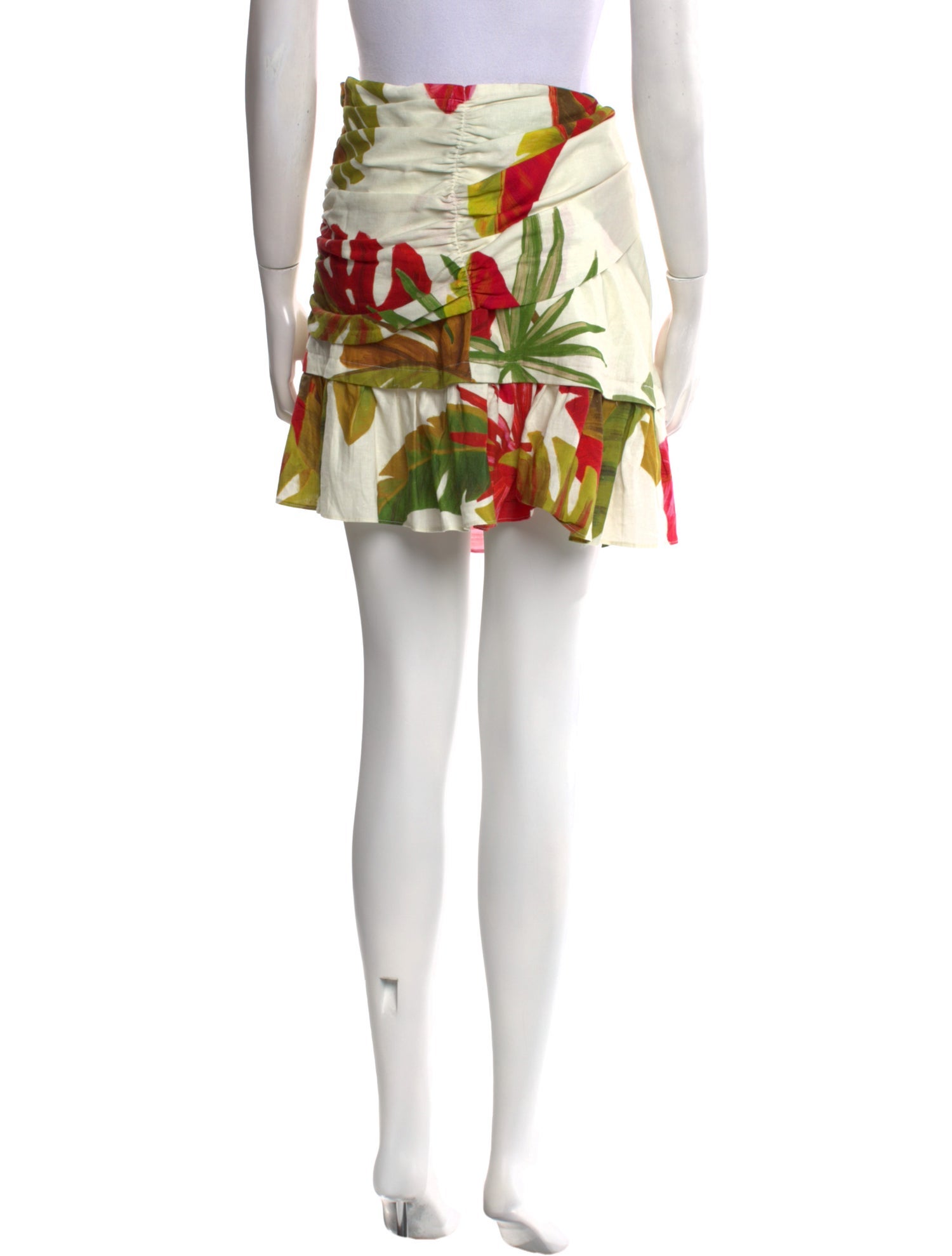 Farm Rio Linen Mini Skirt