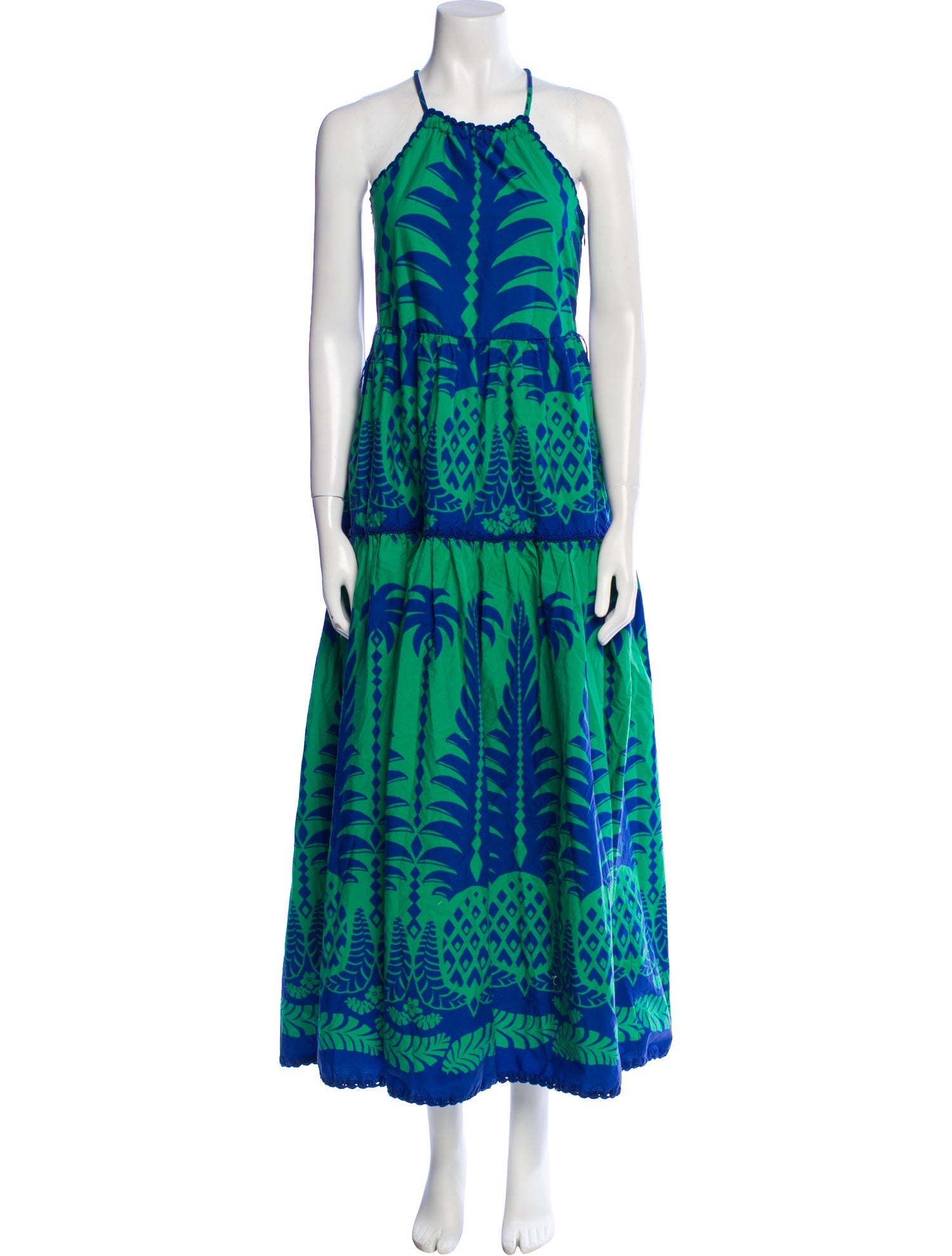 Farm Rio Printed Long Dress