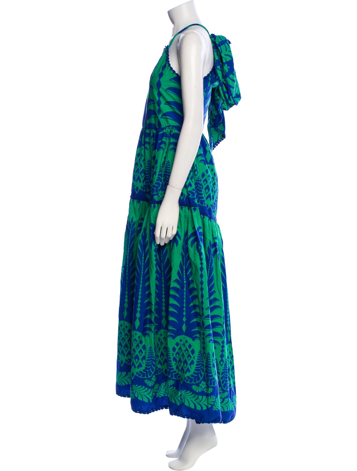 Farm Rio Printed Long Dress