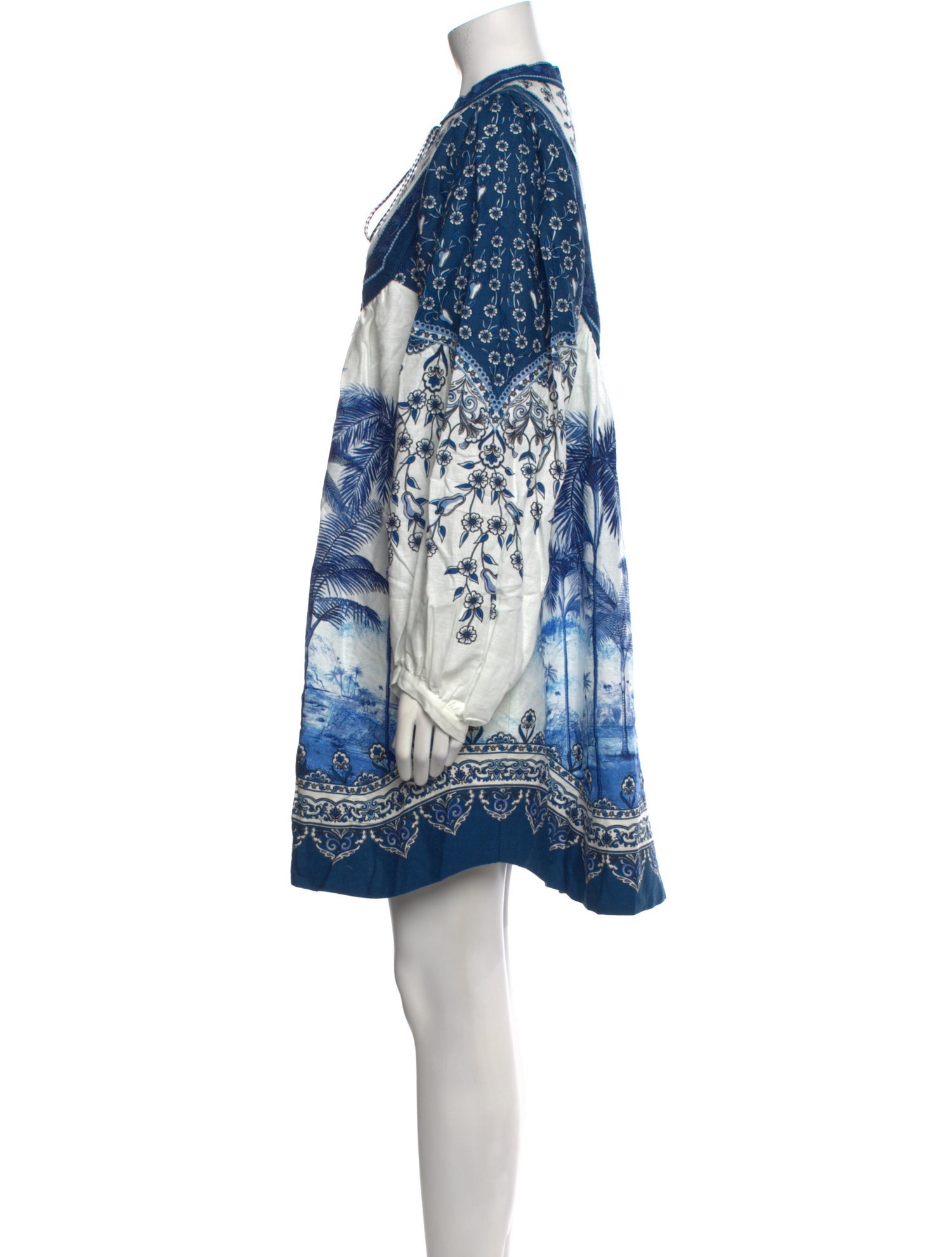 Farm Rio Linen Mini Dress