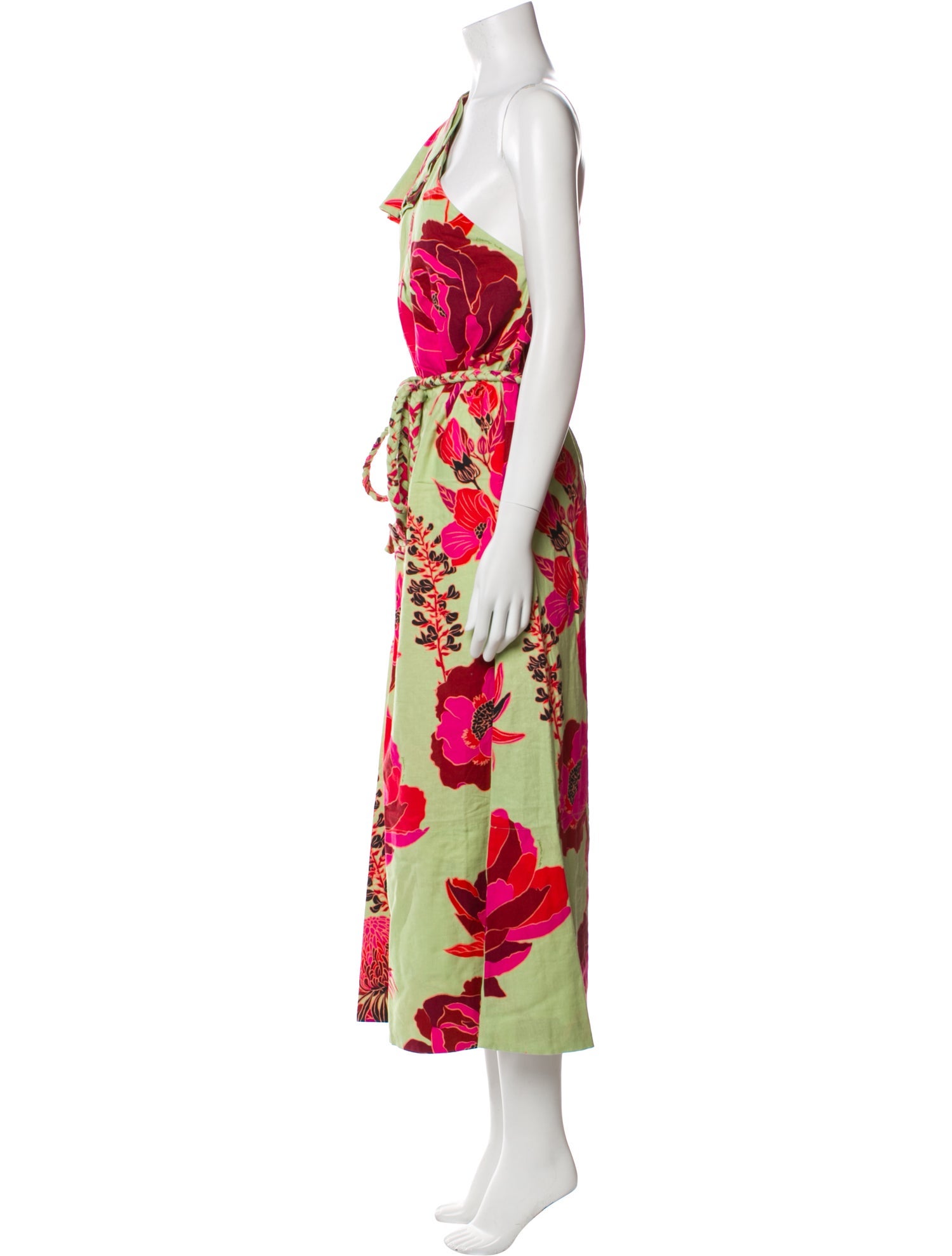 Farm Rio Linen Long Dress