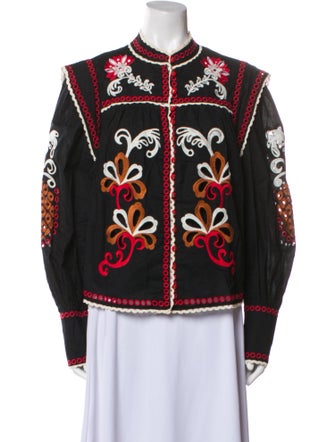 Farm Rio Printed Eyelet Trim Set