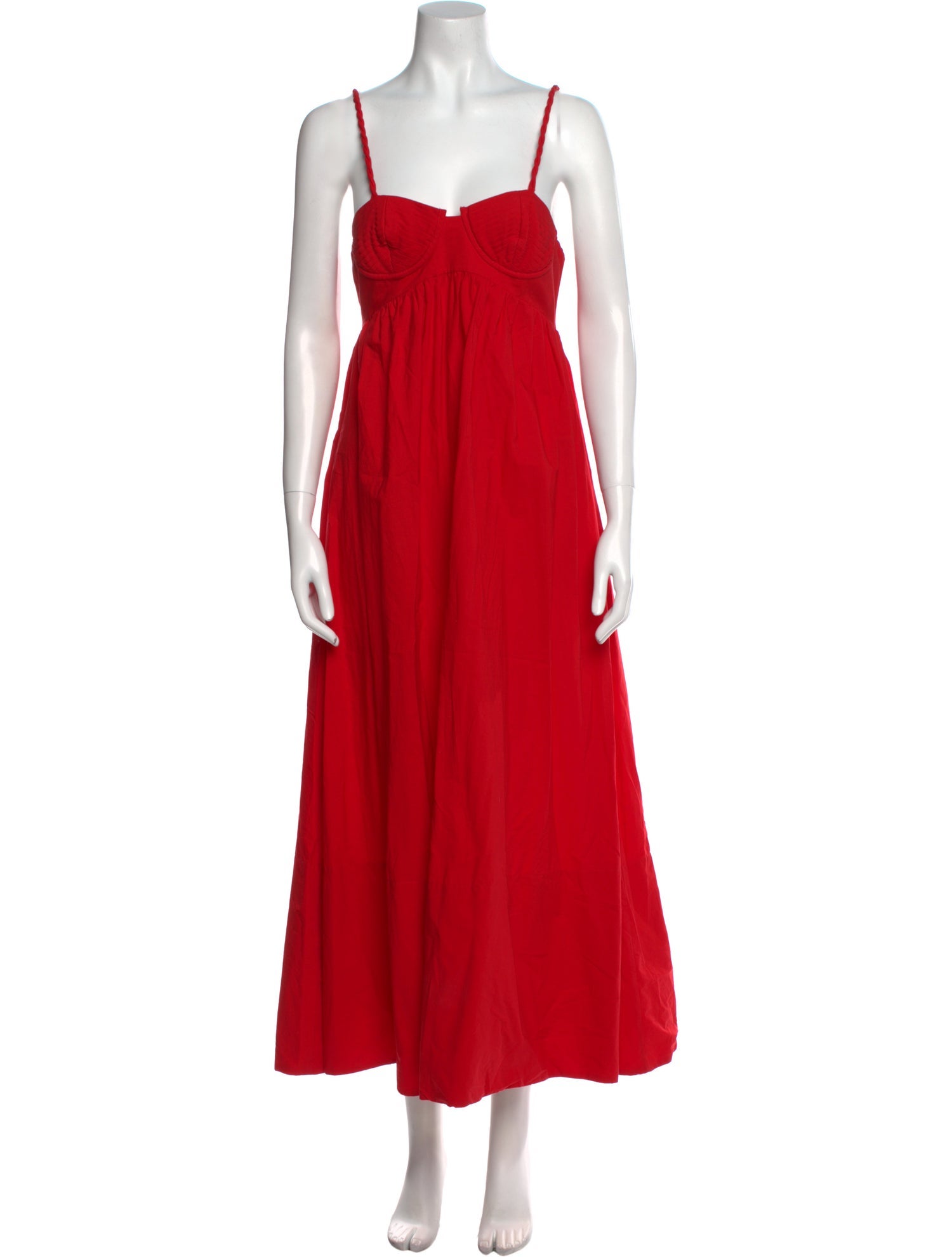 Farm Rio Square Neckline Long Dress