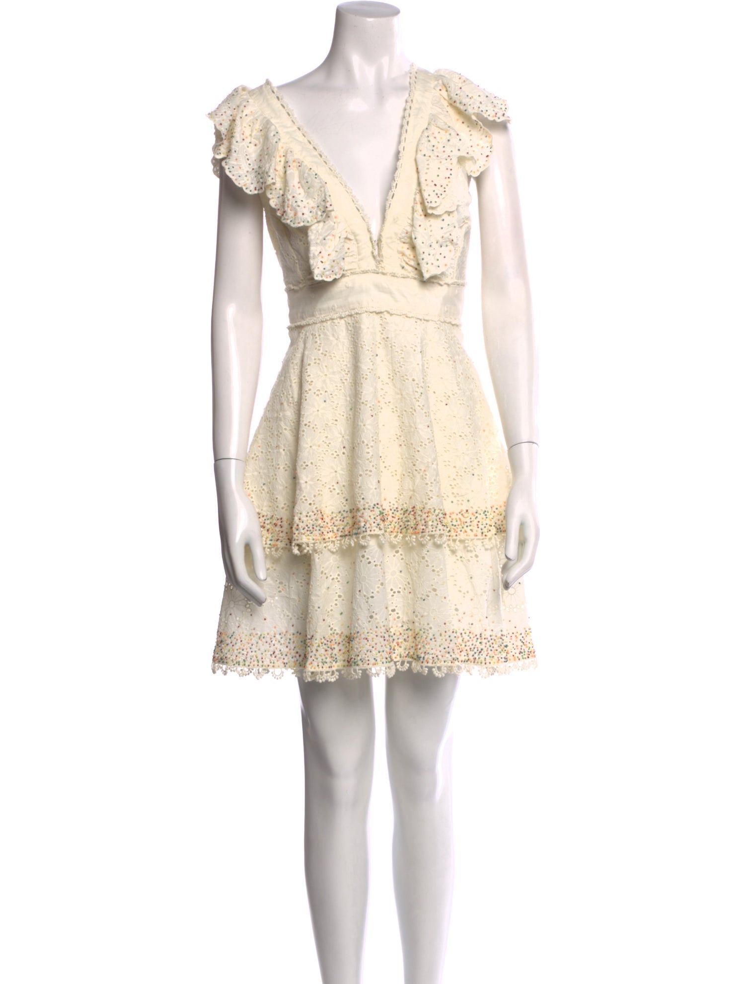 Farm Rio Patterned Knee-Length Dress