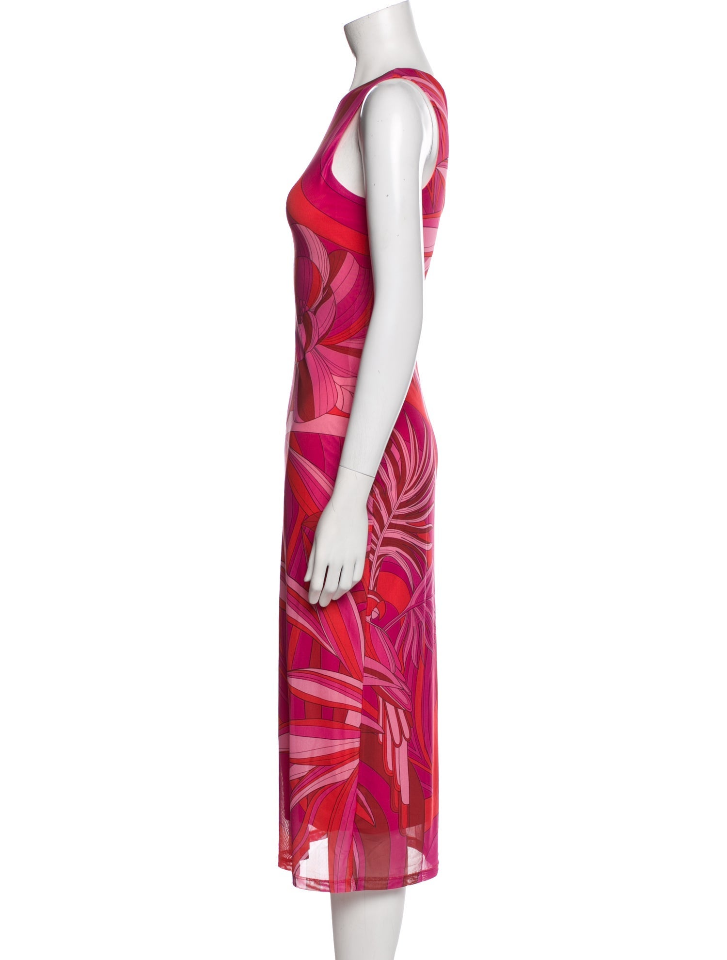 Farm Rio Printed Midi Length Dress