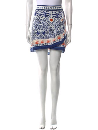 Farm Rio Printed Mini Skirt