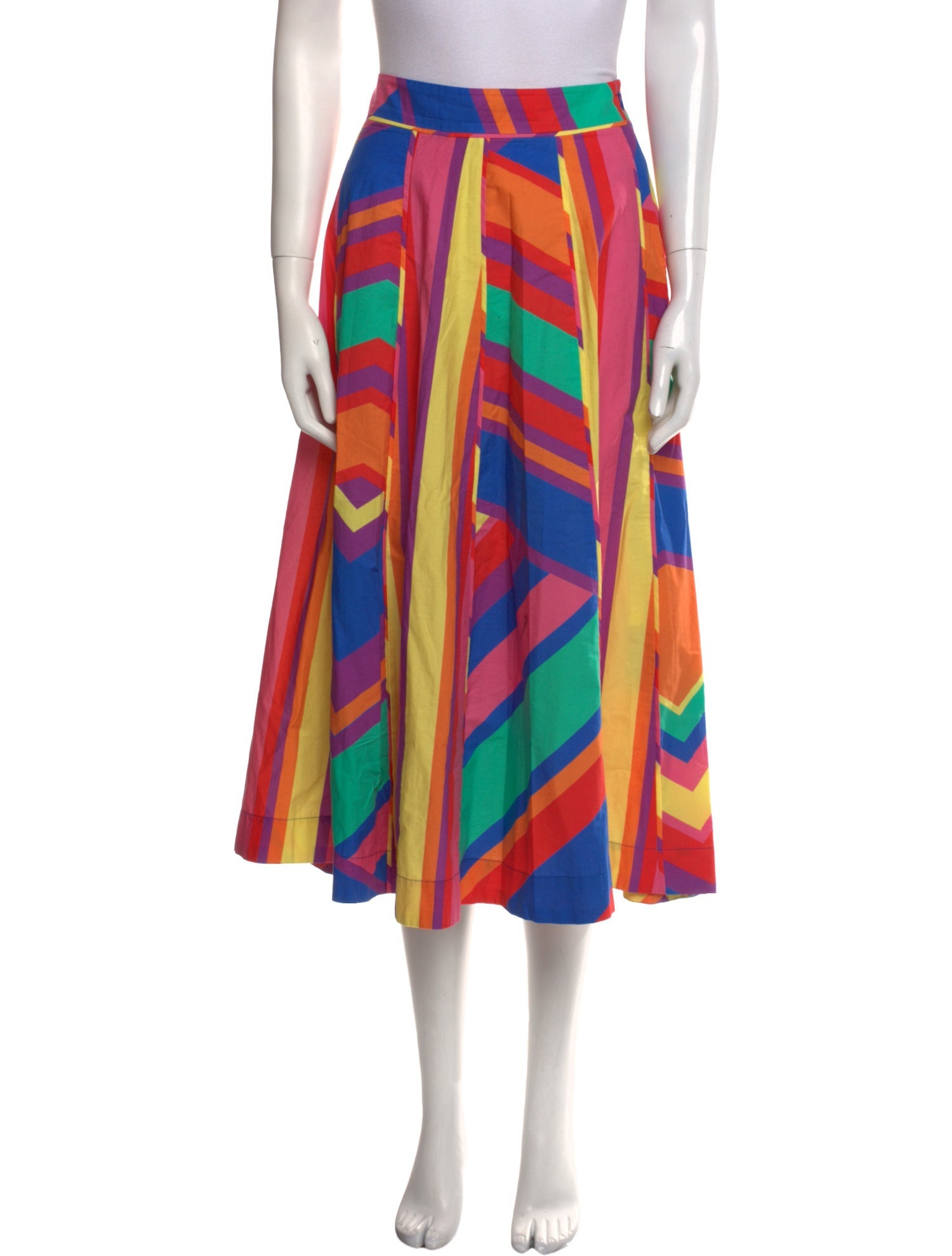 Farm Rio Printed Midi Length Skirt