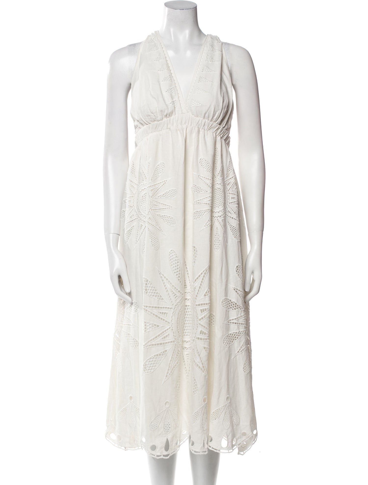 Farm Rio Linen Long Dress