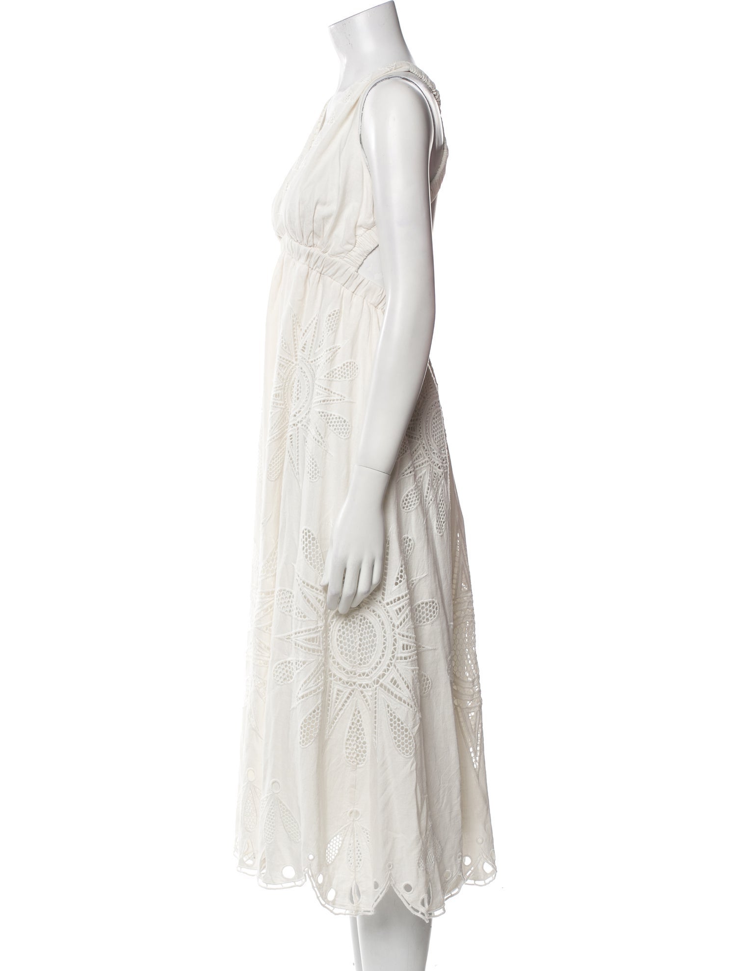 Farm Rio Linen Long Dress