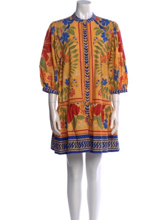 Farm Rio Printed Mini Dress