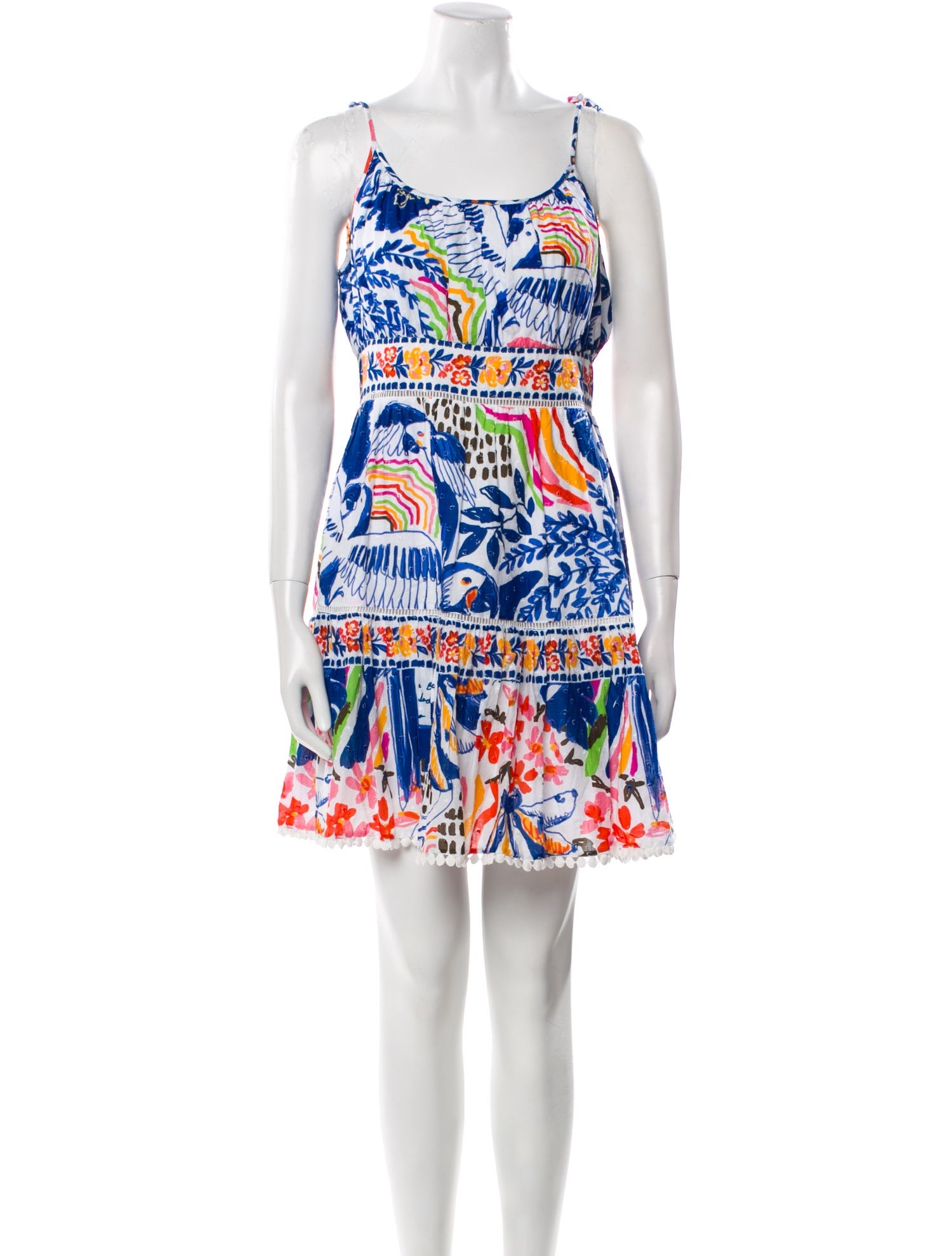 Farm Rio Printed Mini Dress
