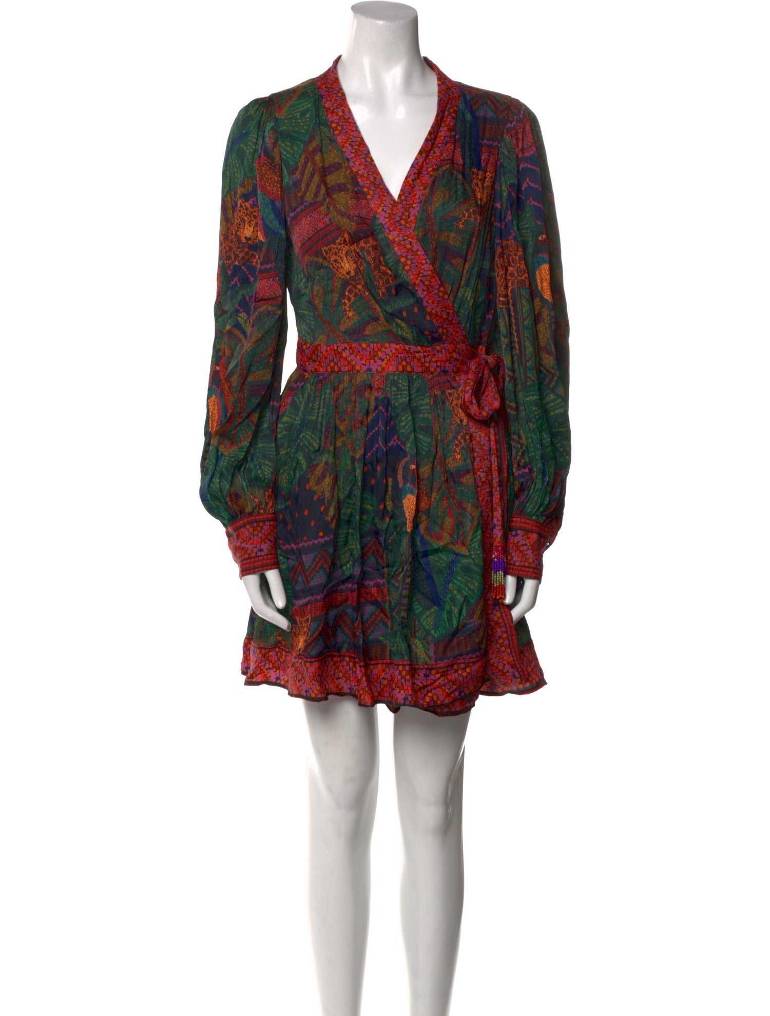 Farm Rio Printed Mini Dress