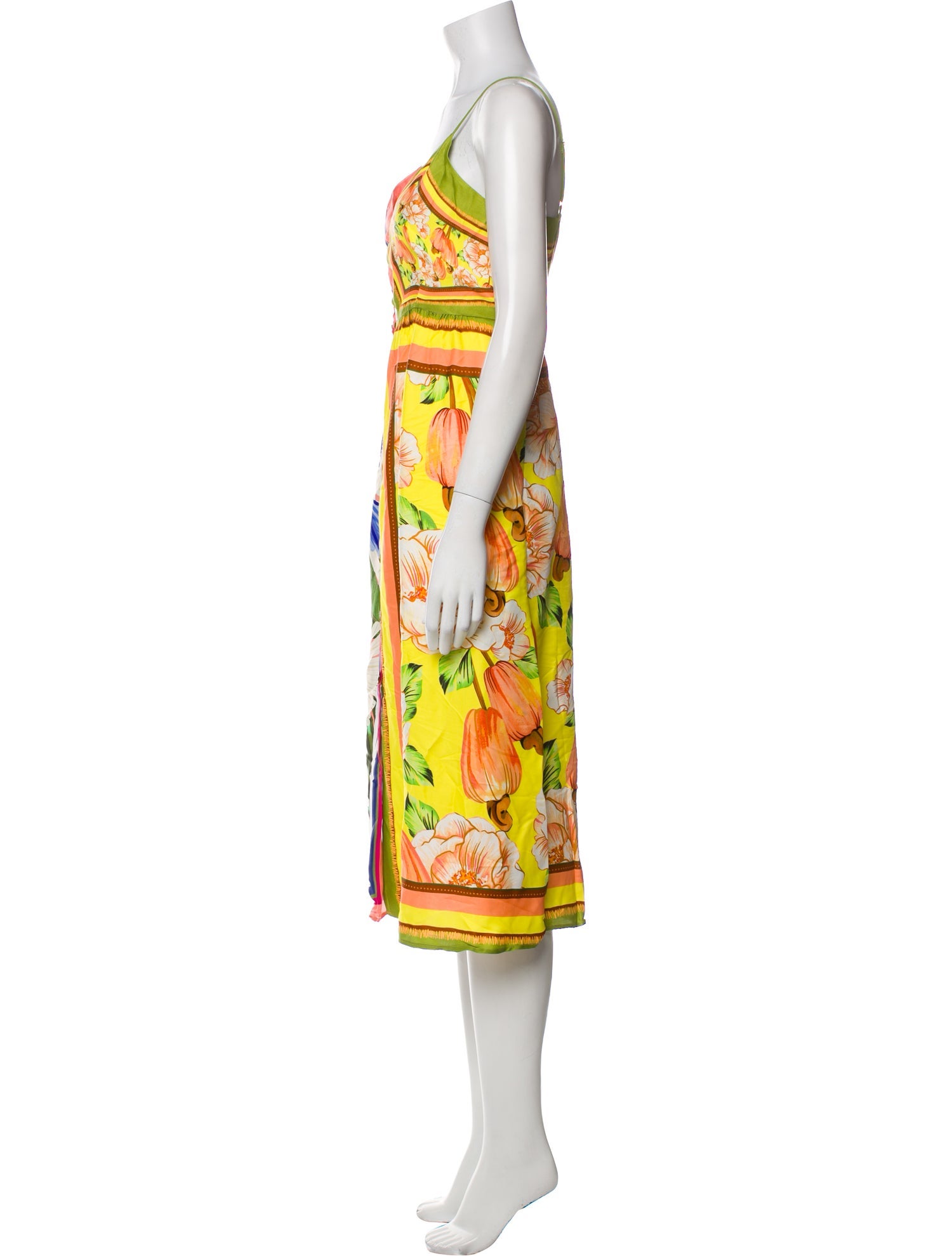 Farm Rio Printed Midi Length Dress w/ Tags