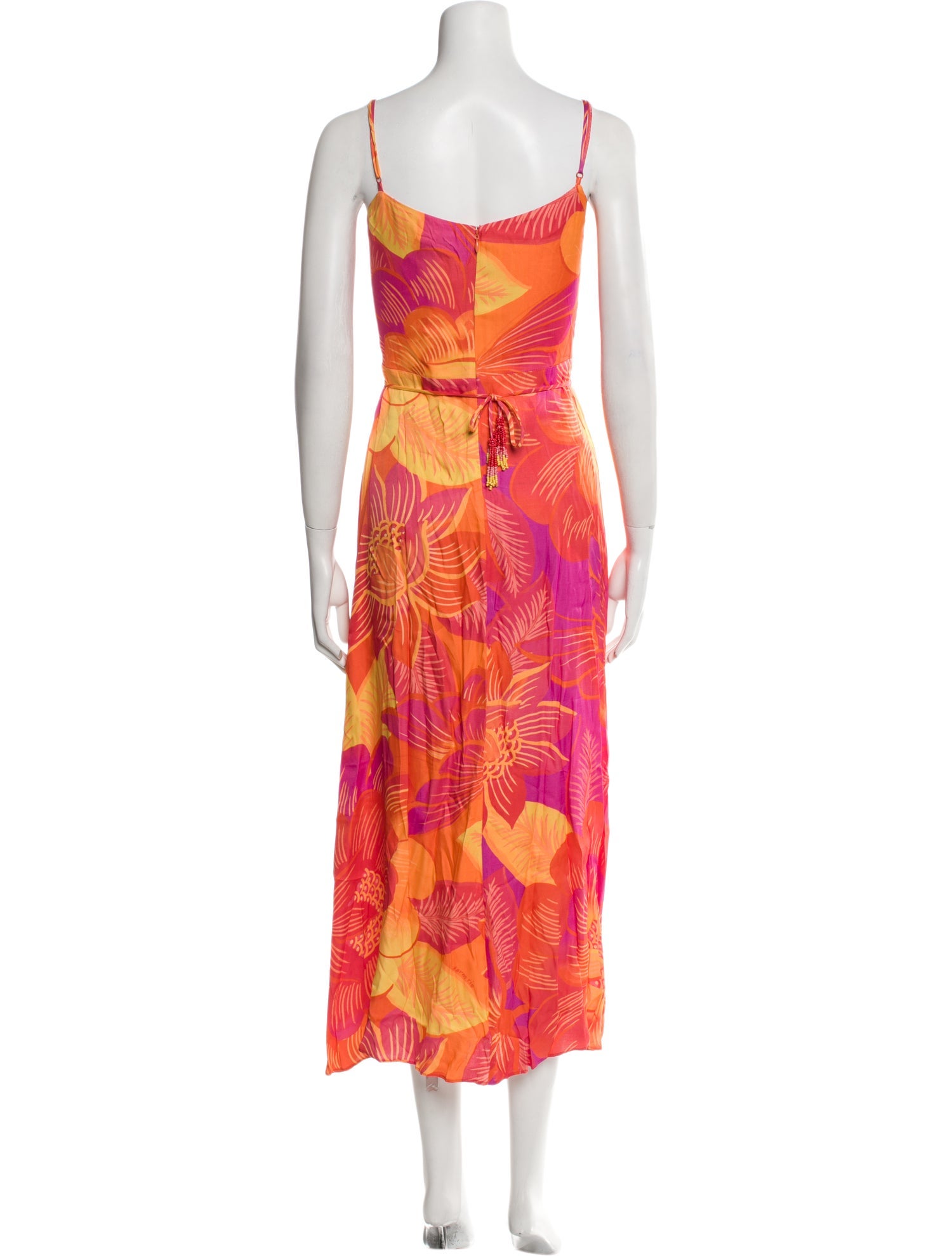 Farm Rio Floral Print Long Dress w/ Tags