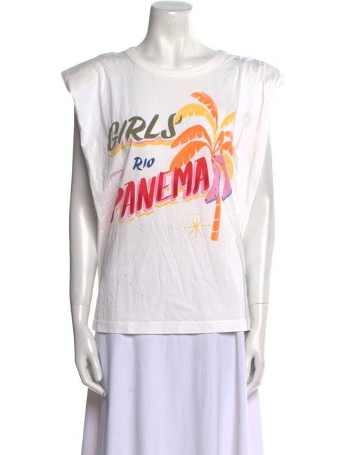 Farm Rio Graphic Print Crew Neck T-Shirt