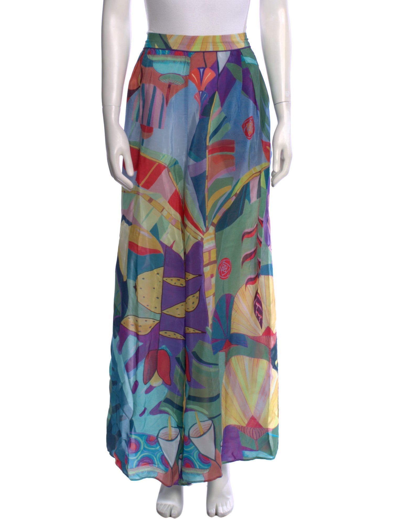 Farm Rio Printed Wide Leg Pants