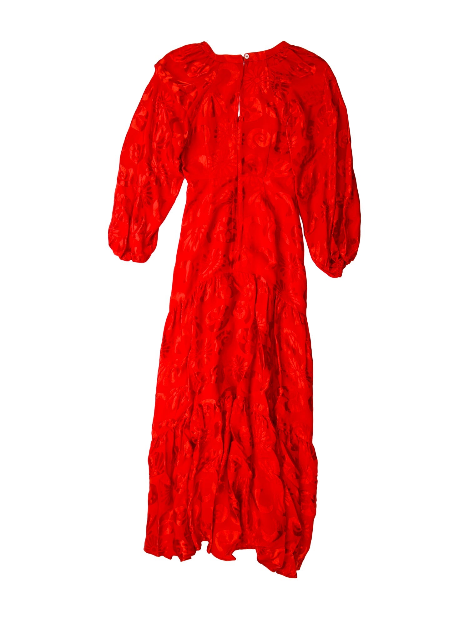 Farm Rio for Anthropologie Crew Neck Long Dress