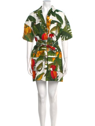 Farm Rio Linen Mini Dress