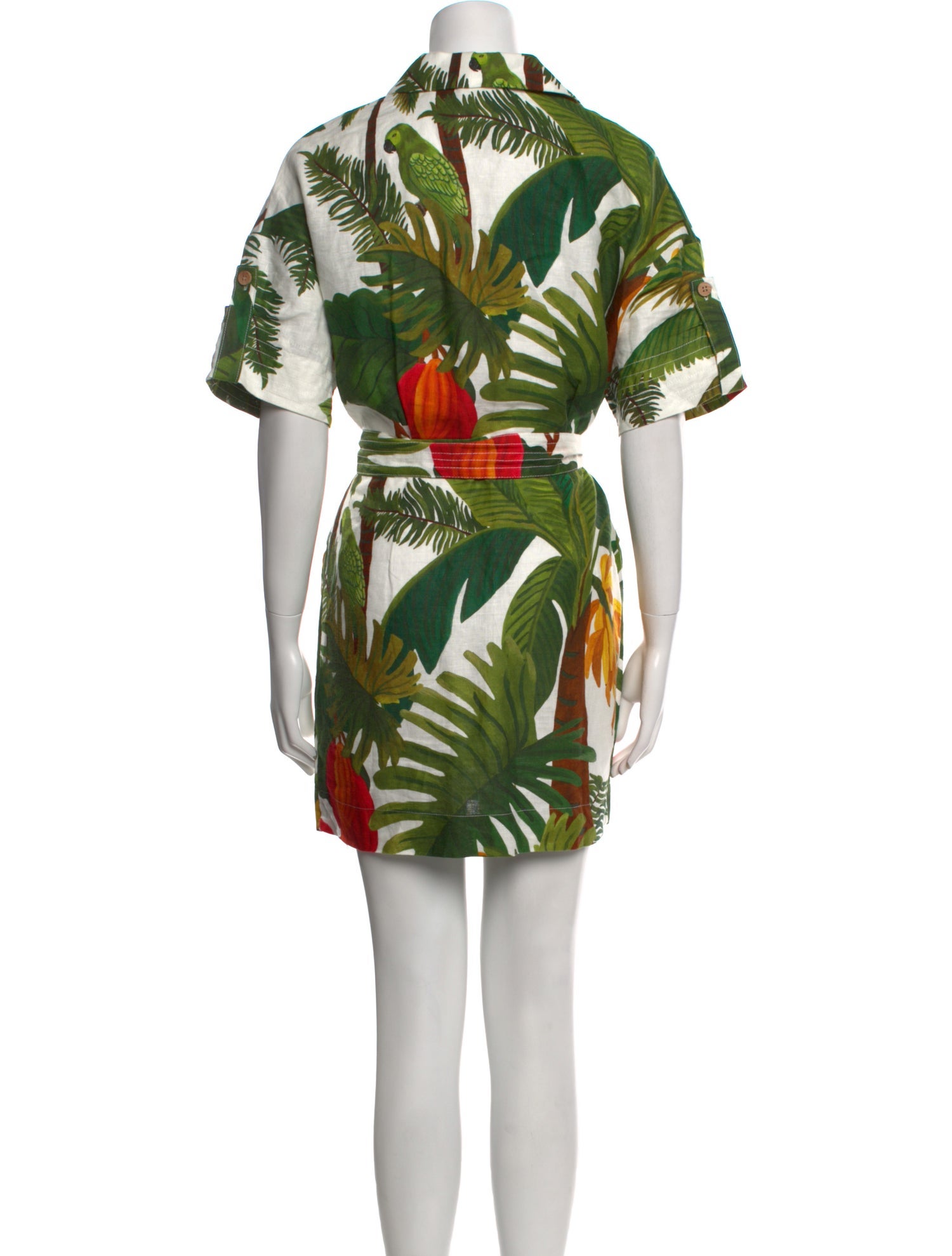 Farm Rio Linen Mini Dress