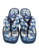 Farm Rio Tweed Printed Flip Flops