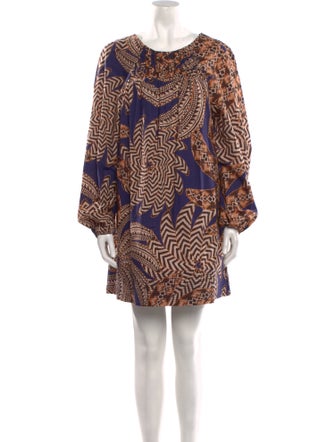 Farm Rio Printed Mini Dress