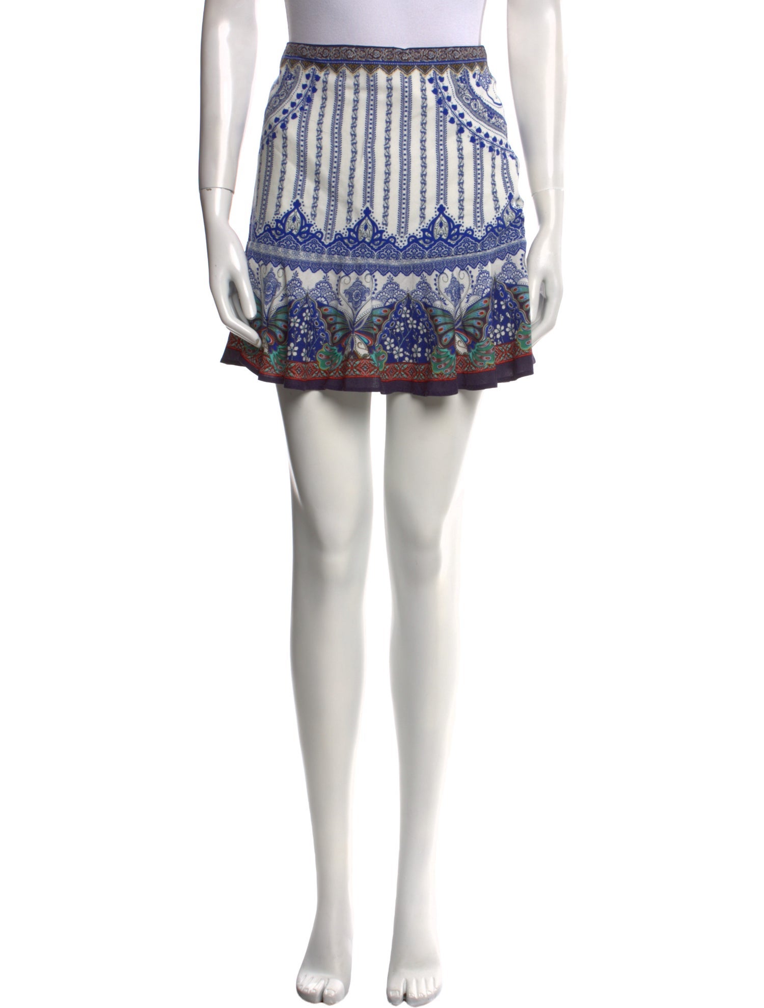 Farm Rio Printed Mini Skirt