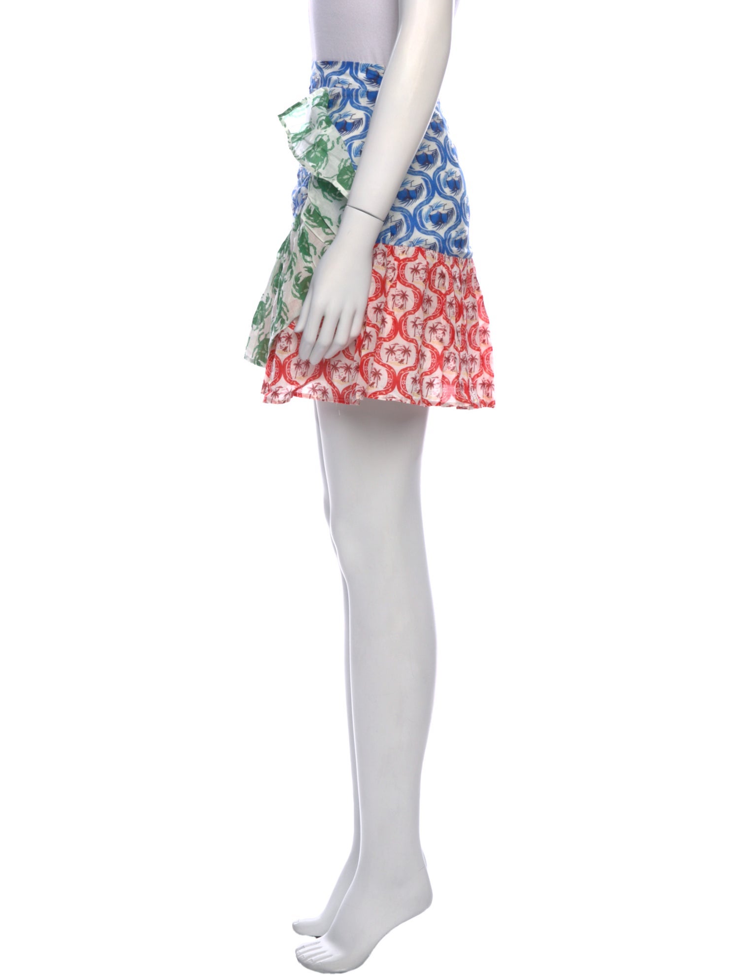 Farm Rio Printed Mini Skirt w/ Tags