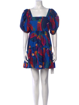 Farm Rio Printed Mini Dress